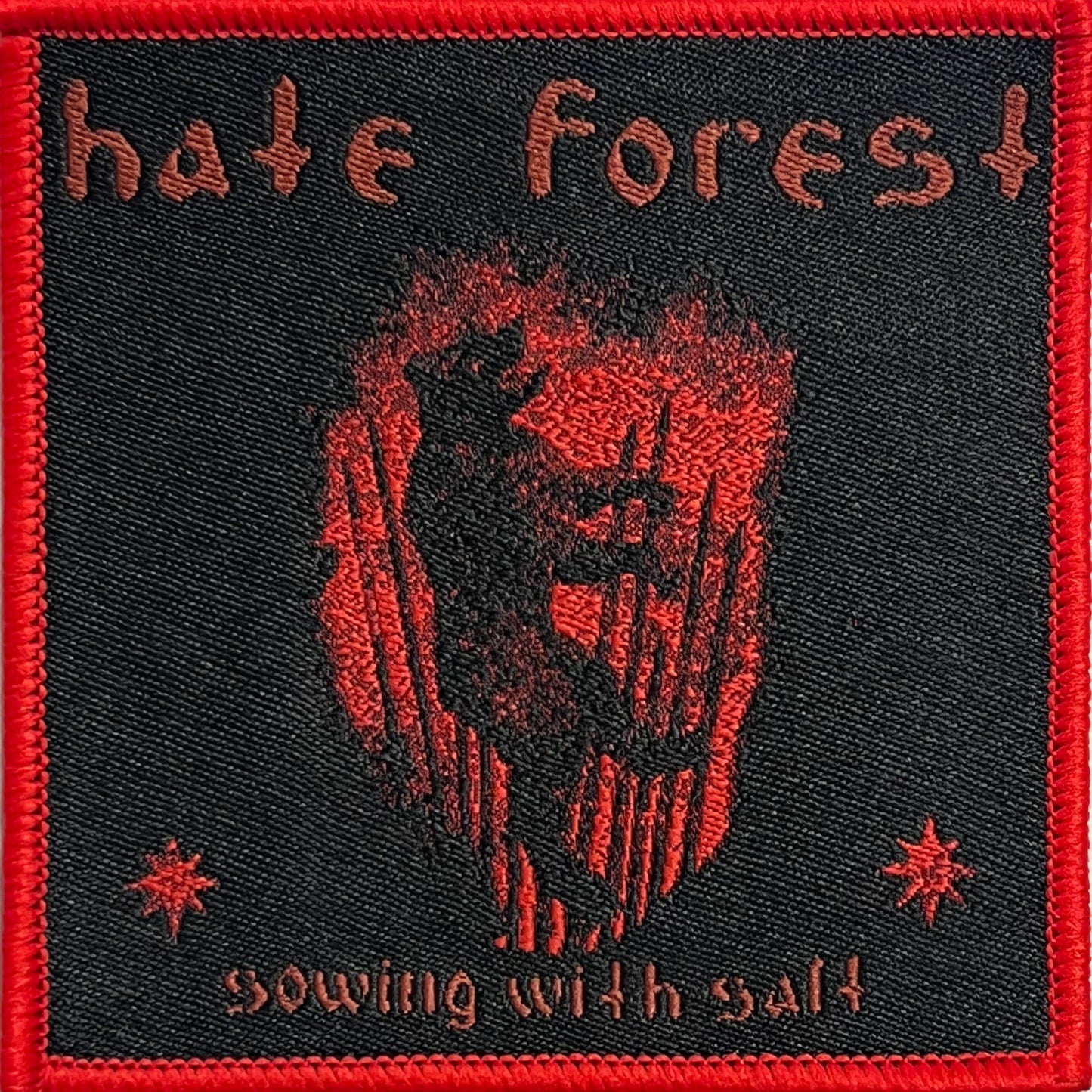 Hate Forest - Sowing With Salt - Official Woven Patch 3x3"