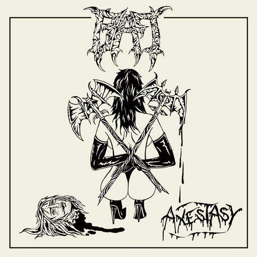 Bat (US) – "Axestasy" - mini LP - Members of Municipal Waste and Ex DRI