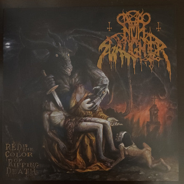 NunSlaughter - "Red Is The Color Of Ripping Death" LP