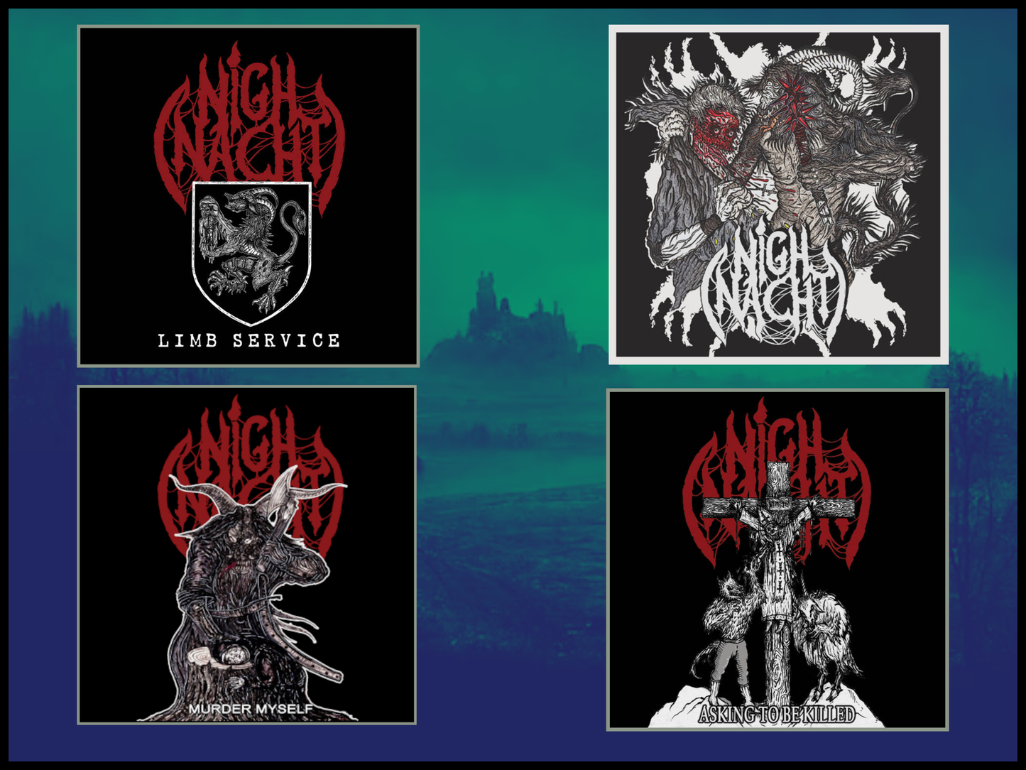 Nighnacht - Tape x 4 Bundle  (All Releases)