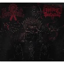 Maquahuitl / Hellfire Deathcult – "Mictlan Viene Por Ti..." LP red splatter