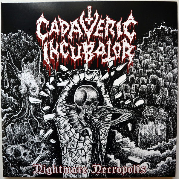 Cadaveric Incubator – "Nightmare Necropolis" - LP - Splatter Vinyl