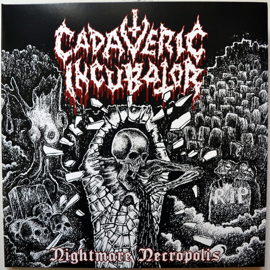 Cadaveric Incubator – "Nightmare Necropolis" - LP - Splatter Vinyl