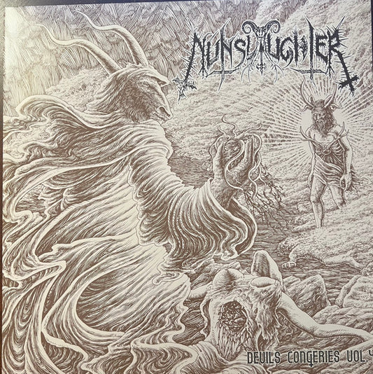 NunSlaughter – "Devils Congeries Vol. 4" - Double LP - Brown & Clear Vinyl