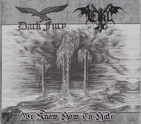 Dark Fury (POL) / Evil (BRA) ‎– "We Know How To Hate" digipak CD