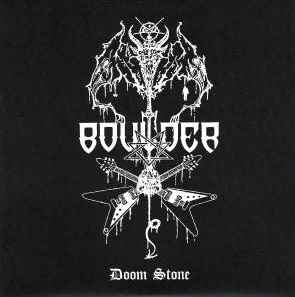 Boulder (US) / NunSlaughter (US) – "Doom Stone / Heavier Than Hell" Split vinyl 7"