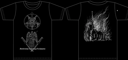 MOONTOWER "Antichristian Supremacy Proclamation" 2 Sided T-Shirt - Official