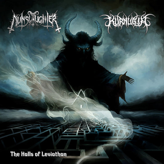 NunSlaughter / Kurnugia – The Halls of Leviathan - LP