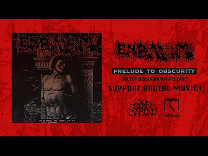 EMBALM (US) - "PRELUDE TO OBSCURITY" DIGI CD