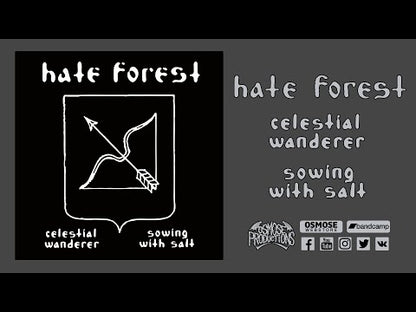 Hate Forest - Sowing With Salt - Official Woven Patch 3x3"